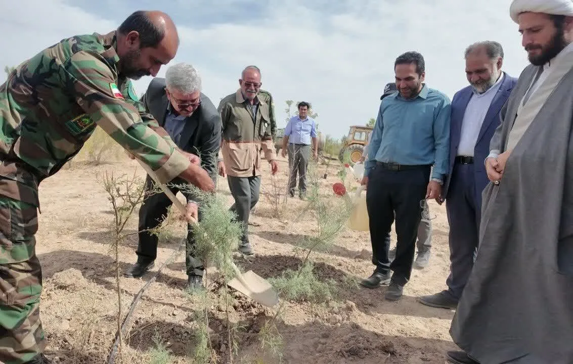 پویش نهالکاری به مناسبت روز ملی روستا و عشایر در روستای علا برگزار شد