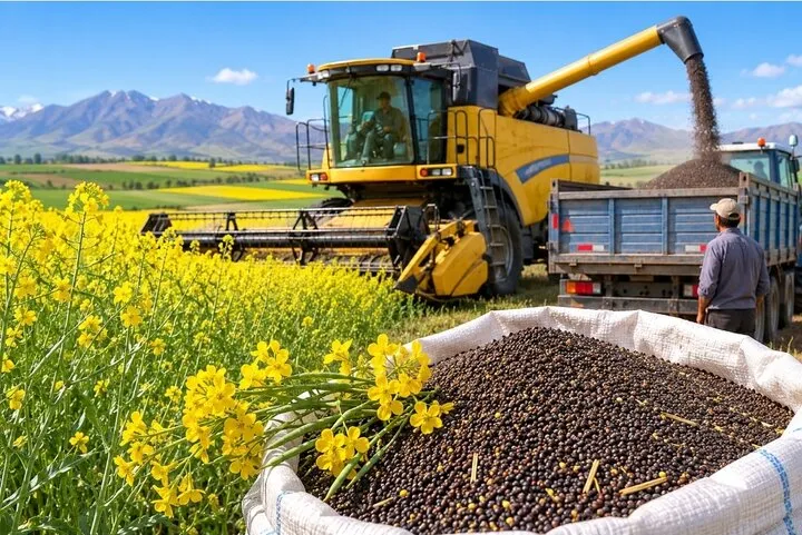 پرداخت کامل مطالبات۴۰۰ میلیارد تومان کلزاکاران آذربایجان غربی