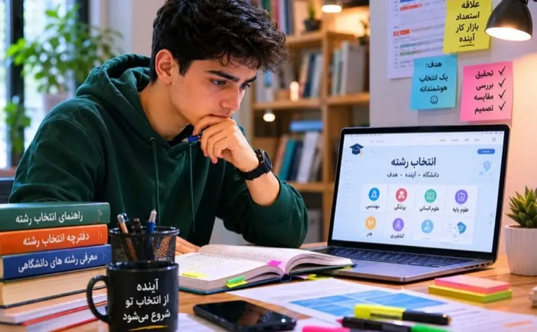 انتخاب رشته؛ تصمیمی برای ساختن آینده شغلی