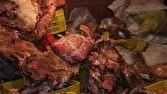کشف بیش از ۶ تن گوشت فاسد در شهرستان باوی