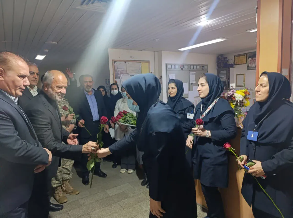 تجلیل از پرستاران درسلماس