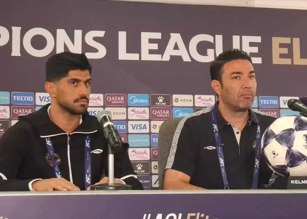 کمبودها را با هوش و جنگندگی جبران میکنیم/ واکنش نکونام به بازی مقابل ریاض محرز