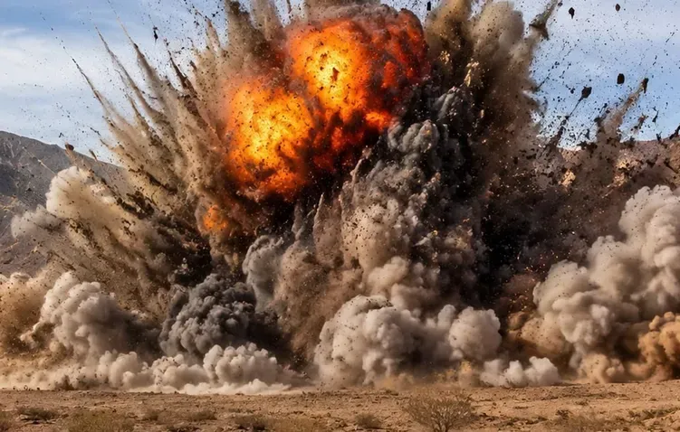 انهدام کنترل‌شده مهمات باقی‌مانده از جنگ در جنوب اصفهان؛ امروز نهم آبان