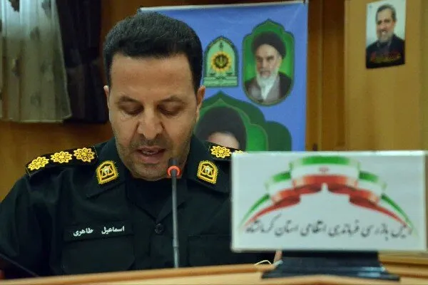 مهار آتشسوزی سمند با اقدام سریع مأمور کلانتری نیایش کرمانشاه