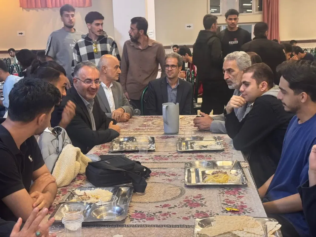 معاون سیاسی استاندار آذربایجانغربی مهمان دانشجویان دانشگاه ارومیه شد