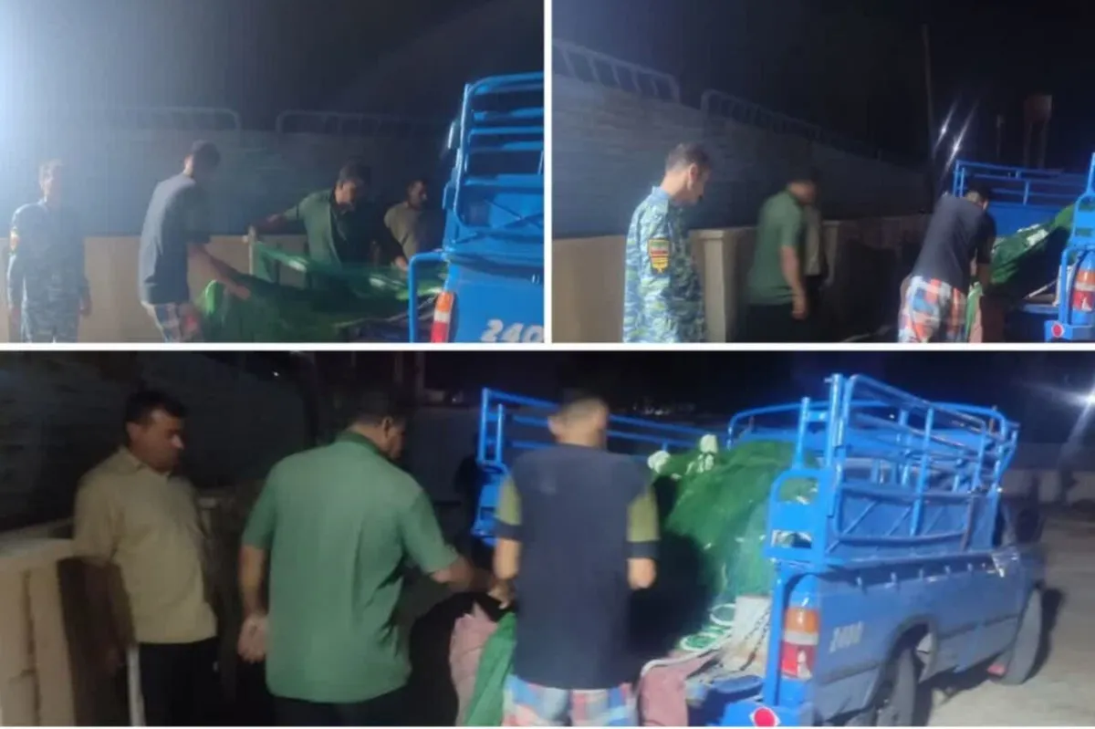 قایق صیادی متخلف در اسکله کنگان توقیف شد