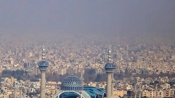 وضعیت هوا در برخی مناطق اصفهان نارنجی است