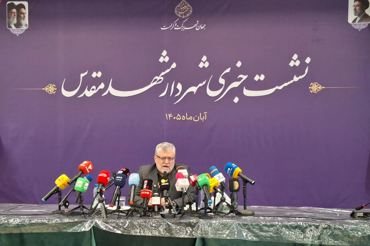 شهردار مشهد:۸۵ درصد ابرپروژه ملی قطار شهری مشهد بومی سازی شده است
