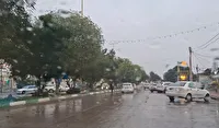 وقوع نخستین بارش پاییزی سال جاری در خوزستان