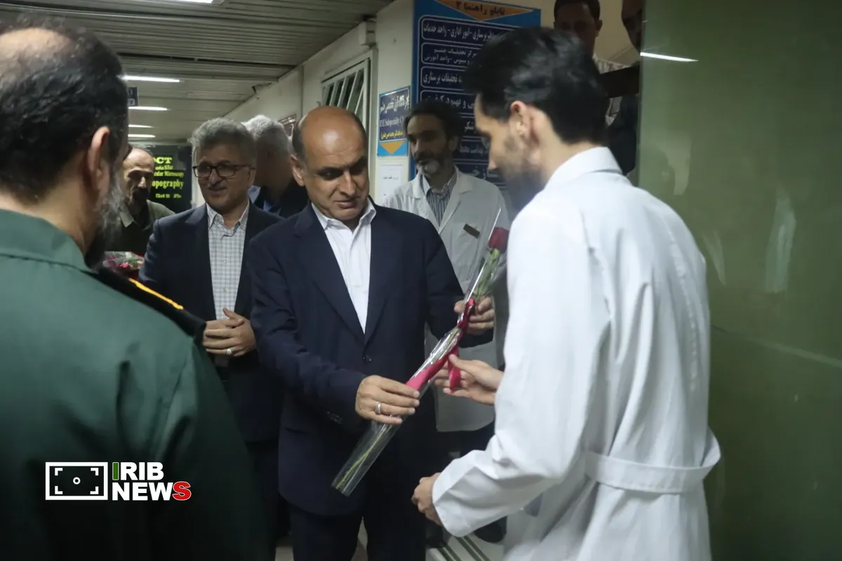 تجلیل از جمعی از پرستاران بیمارستانهای رشت