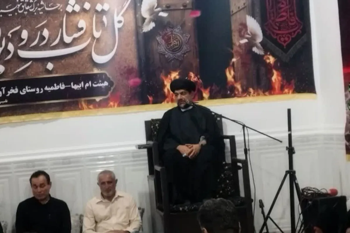 امام جمعه گناوه: نور حضرت زهرا(س) خاموش نمی‌شود