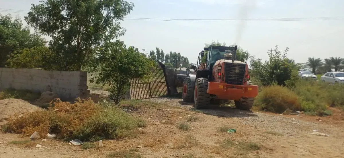 آزادسازی بیش از یک هکتار از اراضی کشاورزی خوزستان