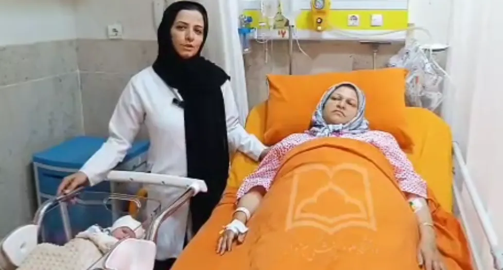 تولد نوزاد پس از ۲۲ سال ناباروری در سبزوار