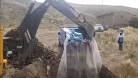 کشف و معدوم‌سازی حدود ۲ تن ضایعات مرغ فاسد در هوراند