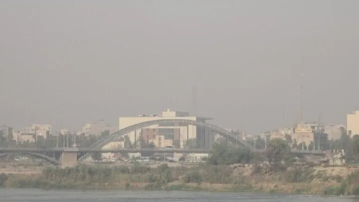 آلودگی هوا در ۸ شهر خوزستان، ۶ آبان