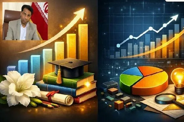 معدل امتحانات نهایی دوازدهم در رودان رشد کرد