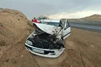 ۶ مصدوم در تصادف سمند و پاترول در محور تبریز_زنجان