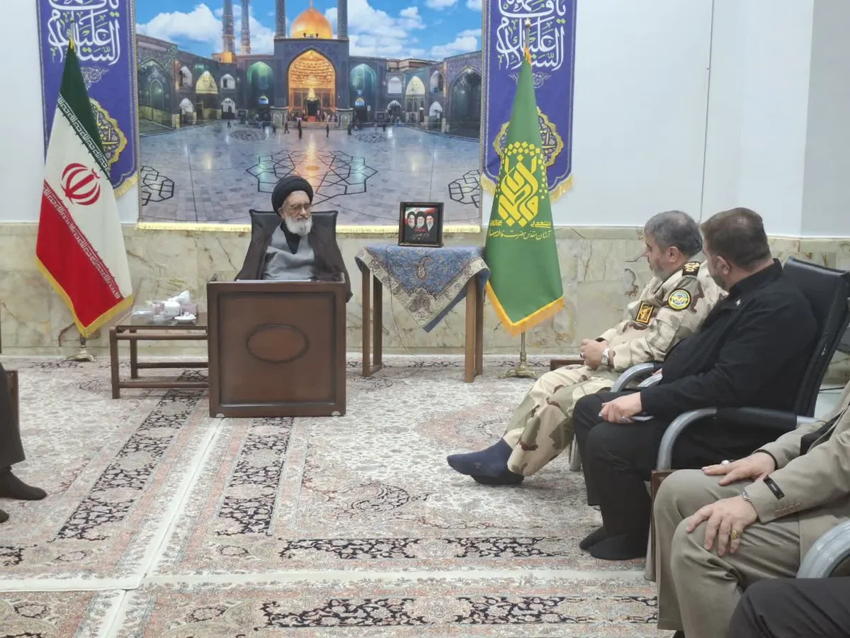 دیدار رئیس سازمان پدافند غیر عامل کشور با علما در قم