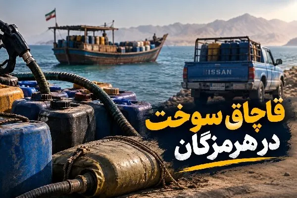 کشف بیش از ۱۳ هزار لیتر گازوئیل قاچاق در آبهای سیریک