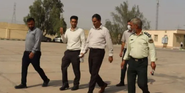 بازدید سرپرست ادارهکل امور اتباع استانداری از اردوگاه مراقبتی شهید جمالی بم