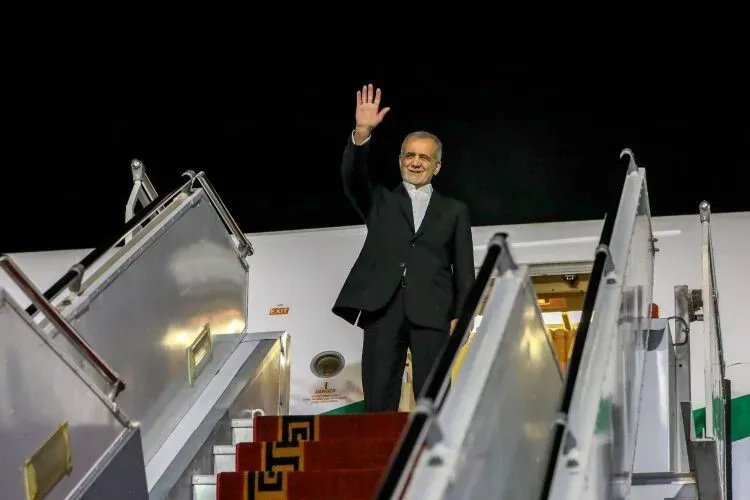 پزشکیان تهران را به مقصد مسکو ترک کرد