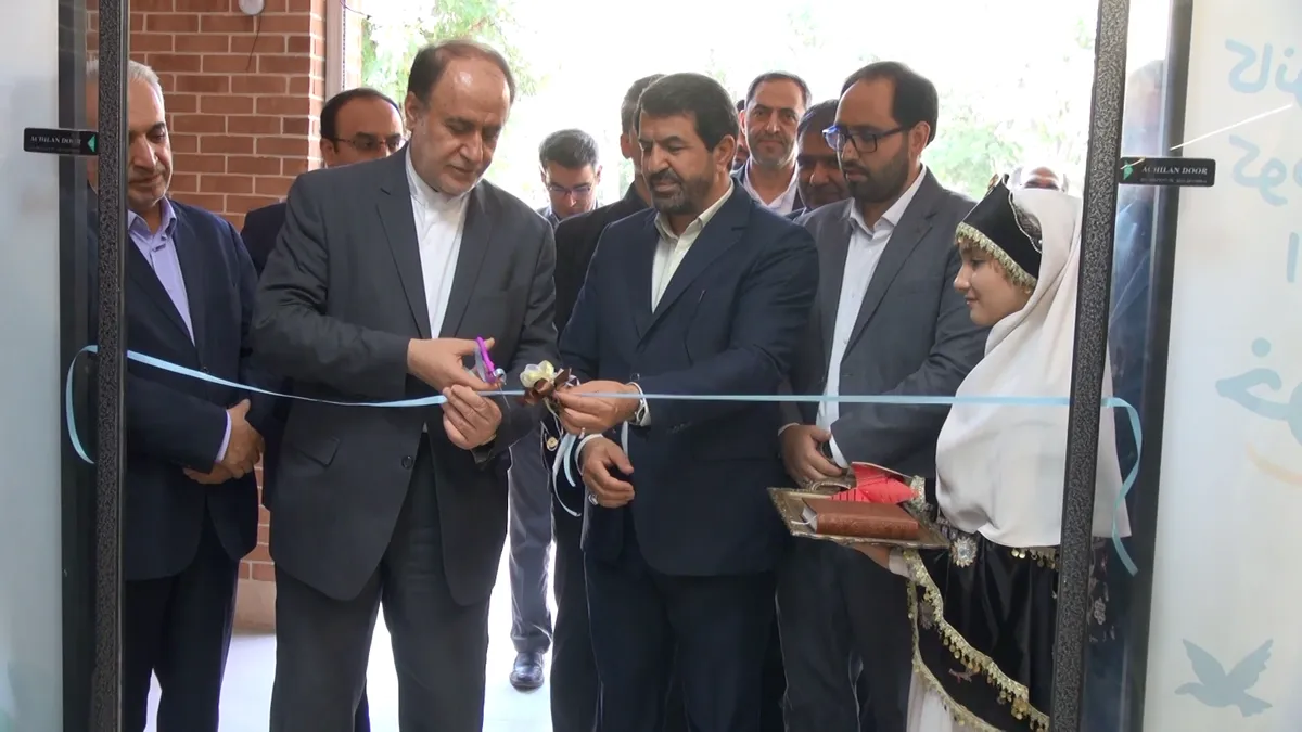 افتتاح سالن کانون پرورش فکری کودکان و نوجوانان همدان