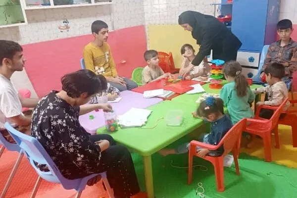 مسابقه نقاشی کودکان و مددجویان توان‌یاب در دیواندره برگزار شد