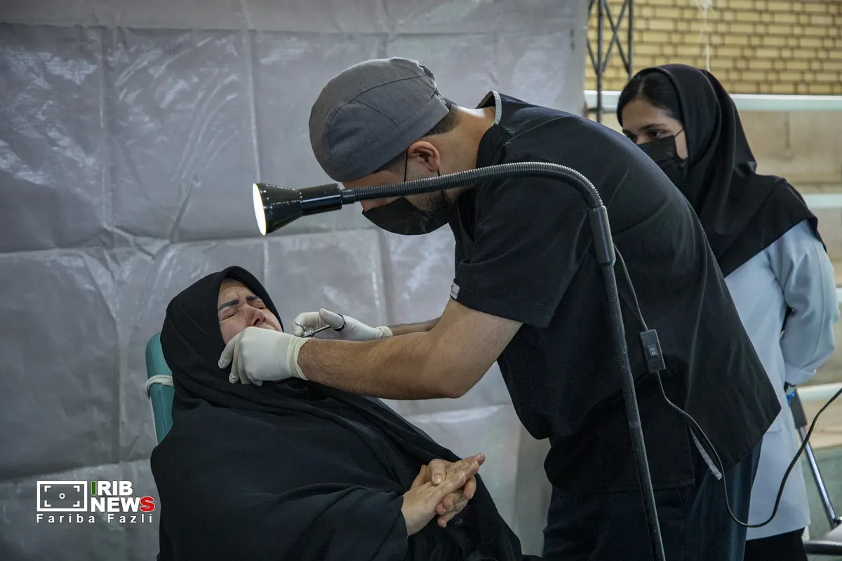 تقدیر فرماندهان سپاه پاسداران از جهادگران اردوی درمانی خدمت فاطمی در فارس