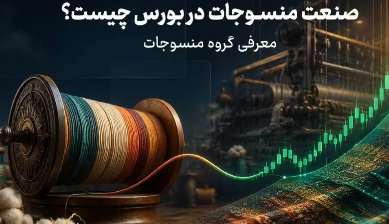 صنعت منسوجات در بورس و شرکت‌های فعال در گروه منسوجات بازار سرمایه ایران