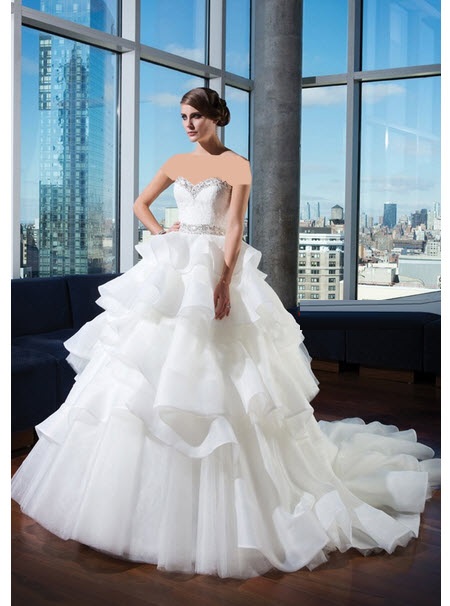 سری سوم مدل لباس عروس اروپایی تابستان 2015