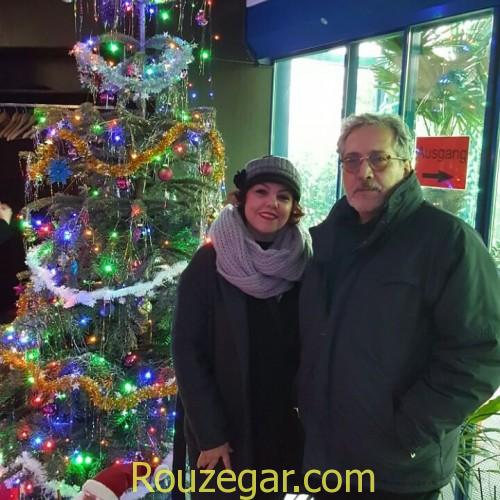 افسانه چهره آزاد,عکس افسانه چهره آزاد و علیرضا خمسه,افسانه چهره آزاد و فرزندانش,افسانه چهره آزاد و دخترش,شاهرخ فروتنیان و افسانه چهره آزاد اینستاگرام