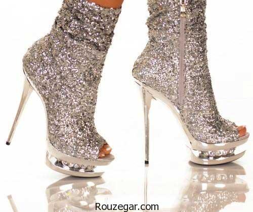 مدل کفش عروس ، مدل کفش عروس 2017 ، مدل کفش زنانه، مدل کفش عروس 2017 نگین دار