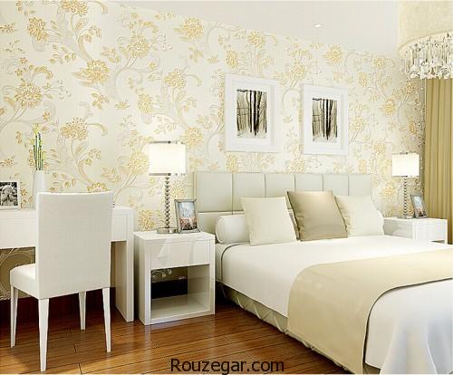مدل کاغذ دیواری اتاق خواب دخترانه،مدل کاغذ دیواری اتاق خواب دخترانه سه بعدی، مدل کاغذ دیواری پذیرایی