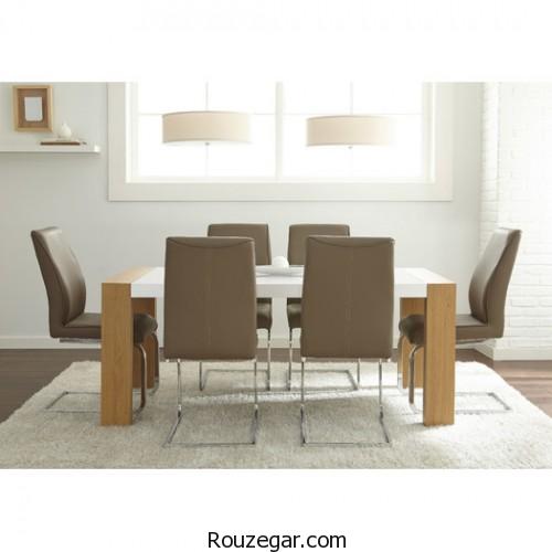 مدل میز ناهار خوری 2017، مدل میز ناهار خوری ام دی اف، مدل میز ناهار خوری