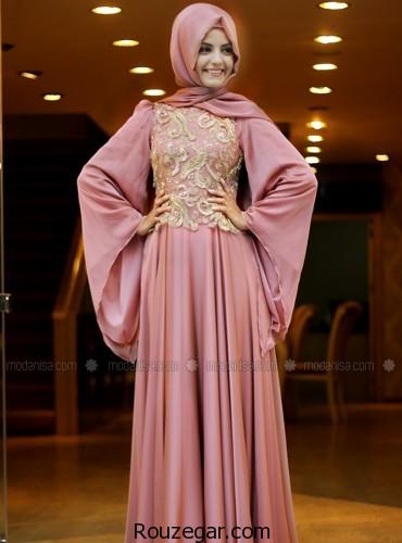 مدل لباس نامزدی 2017،مدل لباس شب مجلسی گیپور، مدل لباس شب زنانه , مدل لباس شب شیک , مدل لباس نامزدی پوشیده, مدل لباس شب