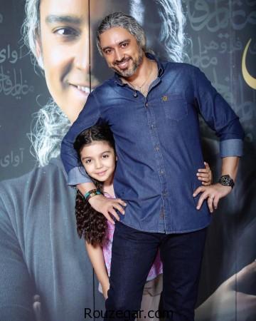 مازیار فلاحی و دخترش باران,مازیار فلاحی,مازیار فلاحی و دخترش