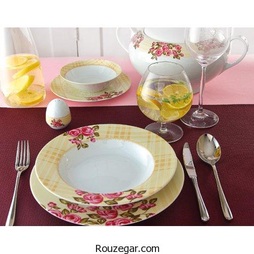 مدل ظروف چینی 2017،  مدل سرویس چینی زرین، مدل سرویس چینی ایرانی