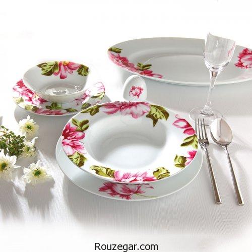 مدل ظروف چینی 2017،  مدل سرویس چینی زرین، مدل سرویس چینی ایرانی