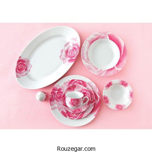 مدل ظروف چینی 2017،  مدل سرویس چینی زرین، مدل سرویس چینی ایرانی