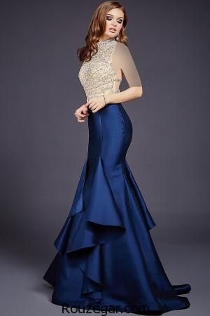 مدل لباس شب گیپور 2017، مدل لباس شب ساتن، مدل لباس شب ساتن 2017