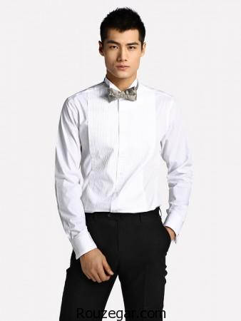model-mens-shirt-with-bow-tie-rouzegar-8