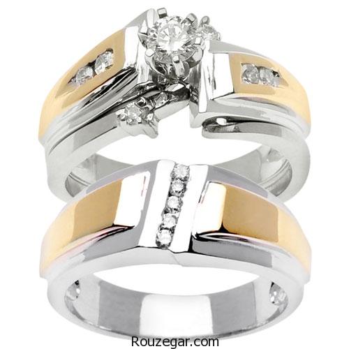 مدل حلقه ازدواج 2017، مدل حلقه ازدواج ست