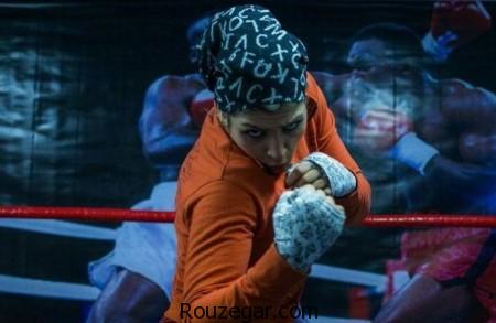 صدف خادم بوکسور زن ایرانی,صدف خادم بدنساز ایرانی,بیوگرافی صدف خادم,عکس های اینستاگرام صدف خادم , عکس از تمرینات و مسابقات صدف خادم و همسرش