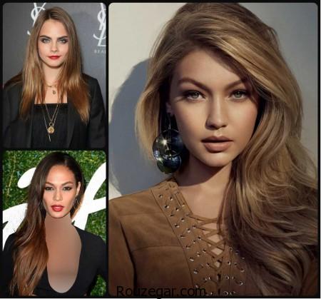 مدل رنگ مو زنانه، مدل رنگ مو زنانه 2017، مدل رنگ مو زنانه مخصوص زمستان، مدل رنگ مو زنانه 96، رنگ موی قهوه ای