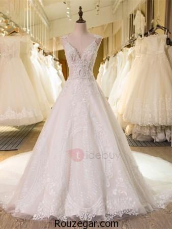  مدل لباس عروس پرنسسی،  مدل لباس عروس دانتل، مدل لباس عروس پرنسسی 2017،   مدل لباس عروس جدید