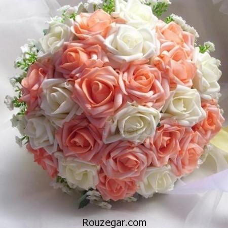 مدل دسته گل عروس ، مدل دسته گل عروس جدید،  مدل دسته گل عروس 2017، مدل دسته گل عروس رز
