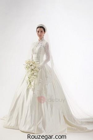مدل لباس عروس پوشیده،مدل لباس عروس ، مدل لباس عروس پوشیده 2017