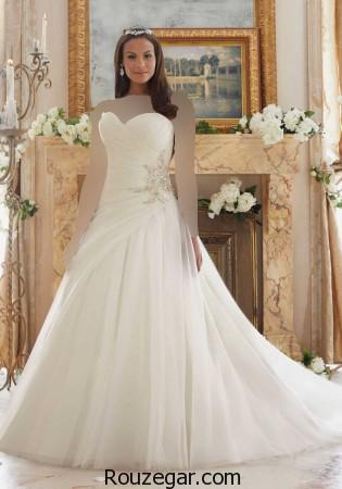 مدل لباس عروس سایز بزرگ، مدل لباس عروس، مدل لباس عروس سایز بزرگ، مدل لباس عروس 2017