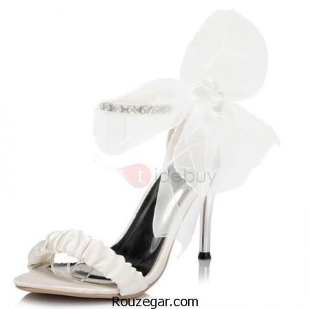  مدل کفش عروس 2017 ،  مدل کفش عروس،  مدل کفش عروس تخت،  مدل کفش عروس پاشنه بلند
