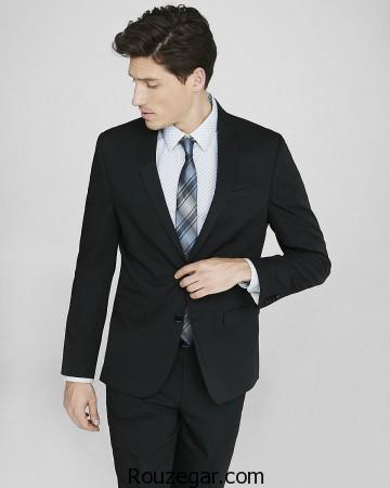 مدل کت و شلوار مردانه ، مدل کت و شلوار مردانه با کراوات، مدل کت و شلوار مردانه با پاپیون